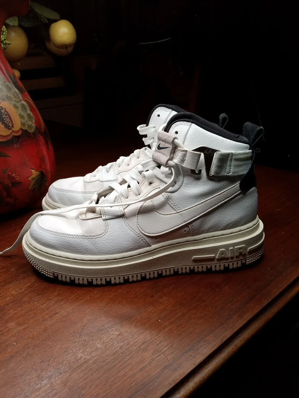 Air Force 1 HI UT 2.0 Women's Size 9 Summit White/Sail-Black DC3584-100